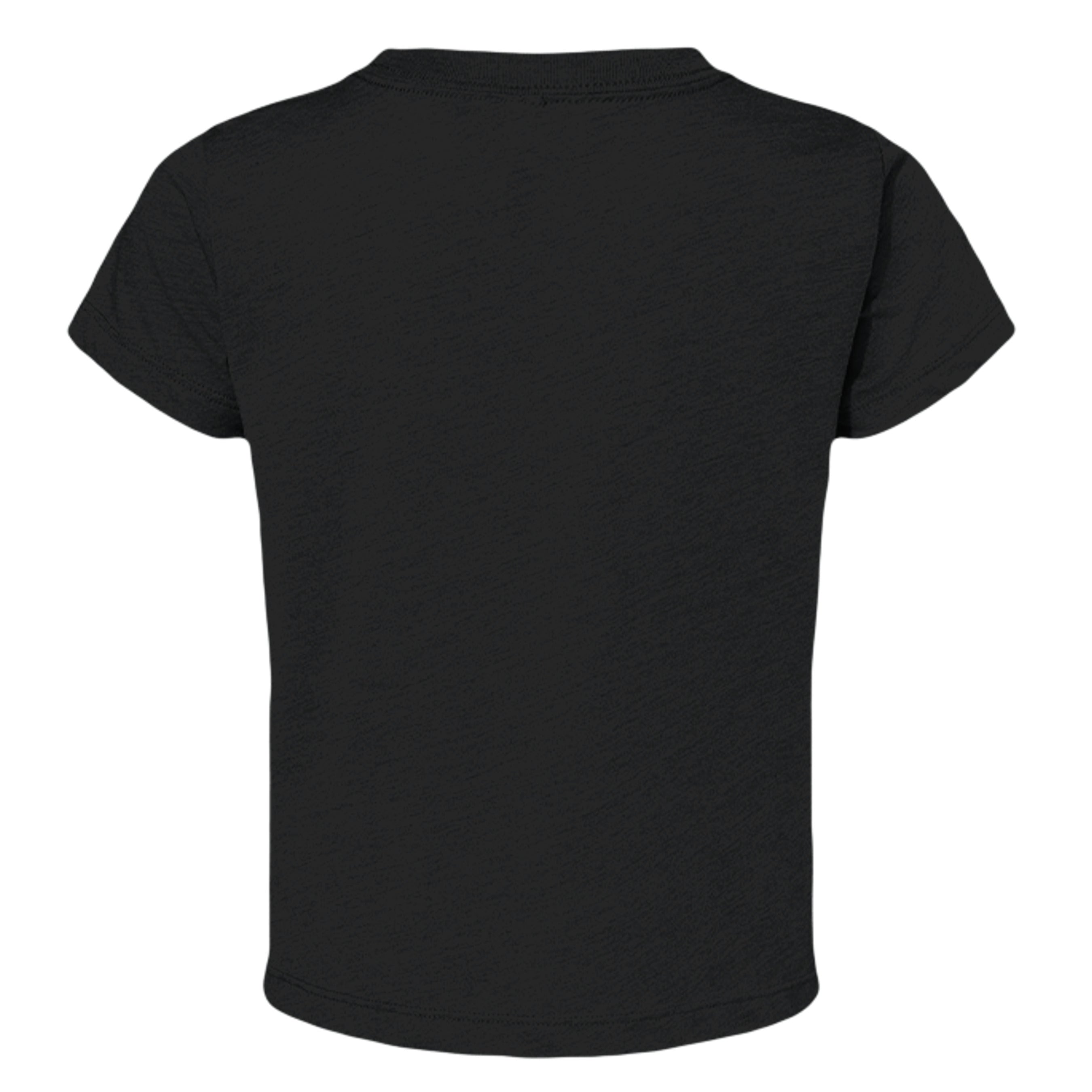 Solid Black Triblend - 3413T - BACK